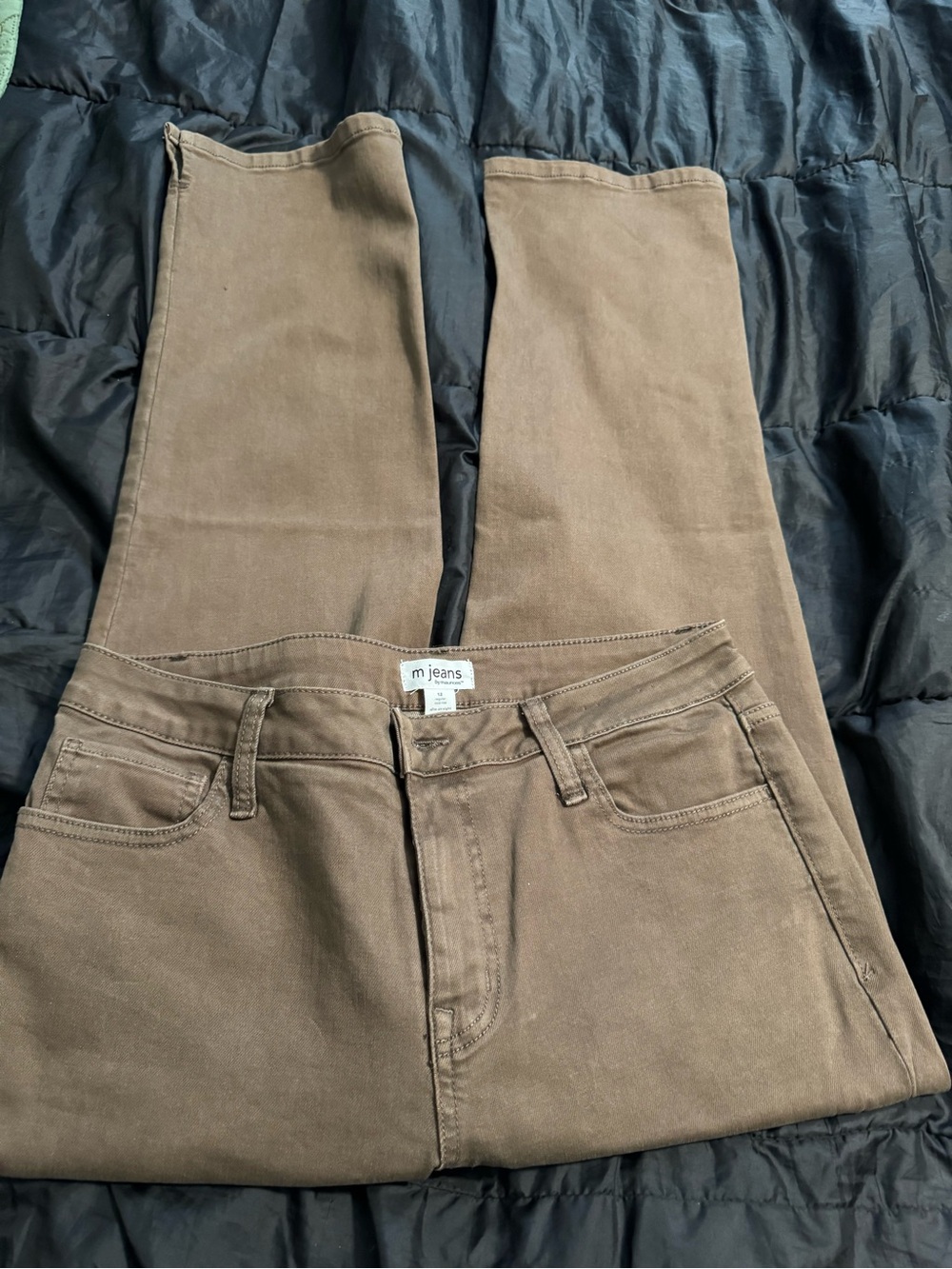 Maurices Women’s Straight-Leg Jeans in Brown